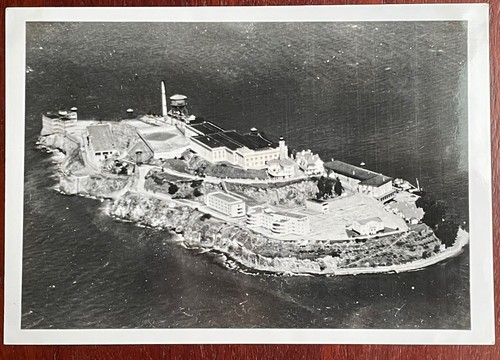 ALCATRAZ ISLAND PRISON SAN FRANCISCO BAY CA VINTAGE 1946