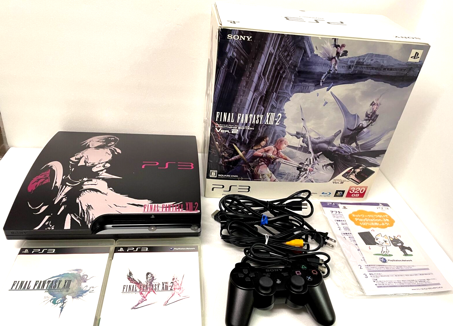 Final Fantasy XIII-2 Lightning Edition VER. 2 PS3 JP Console