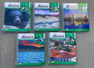Benchmark Advance: Grade 5, Teacher's Resource System Units 1-10 California Ed