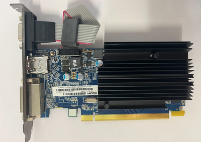 Sapphire ATI Radeon HD 6450 1GB DDR3 DVI D HDMI VGA PCIe Graphics Card