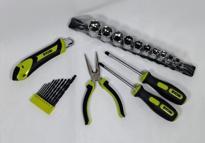 Ryobi 6 Piece Handyman Kit- Bulk Packaged - New - Free Shipping