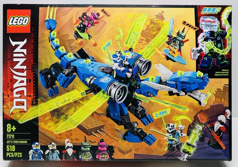 Toys Hobbies Lego Complete Sets Packs Lego Ninjago Jays Cyber Dragon New Sealed