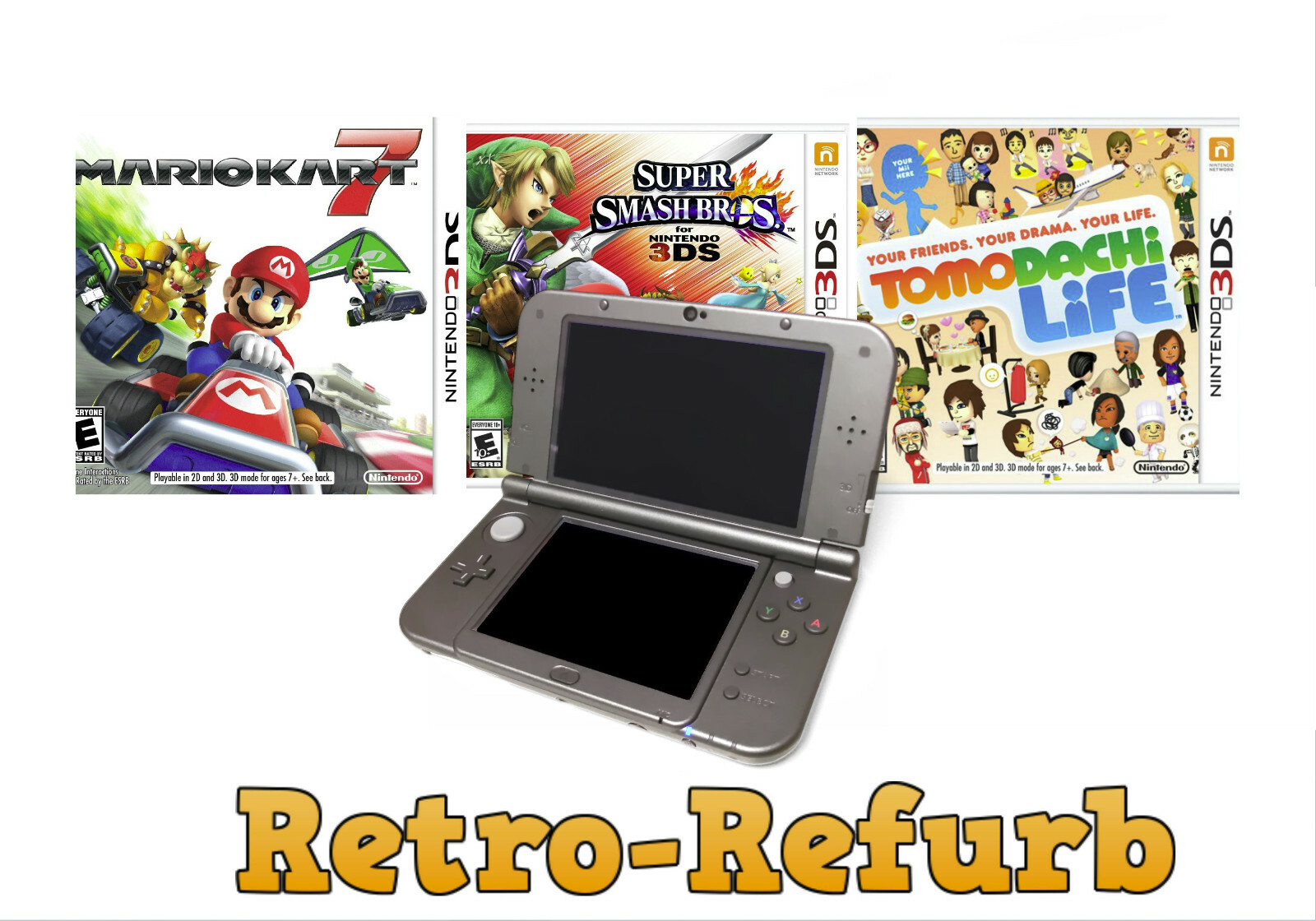 ニンテンドー3DS - TOMAMO Nintendo 3DS LL Tomodachi New Life Edition Console Pack