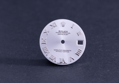 Rolex Mid Size Datejust Rhodium Roman Dial for 68274 - 178274 FCD20563