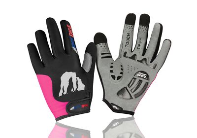 RocRide Evolution Cycling Gloves with Sensory Gel Padded Protection. Full-Finger