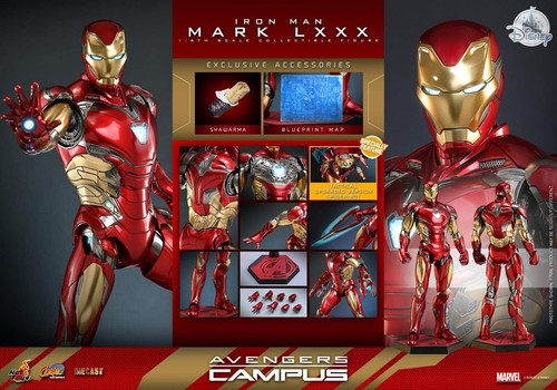 2024 D23 Disney Marvel Iron Man LXXX 1:6 Scale Die Cast