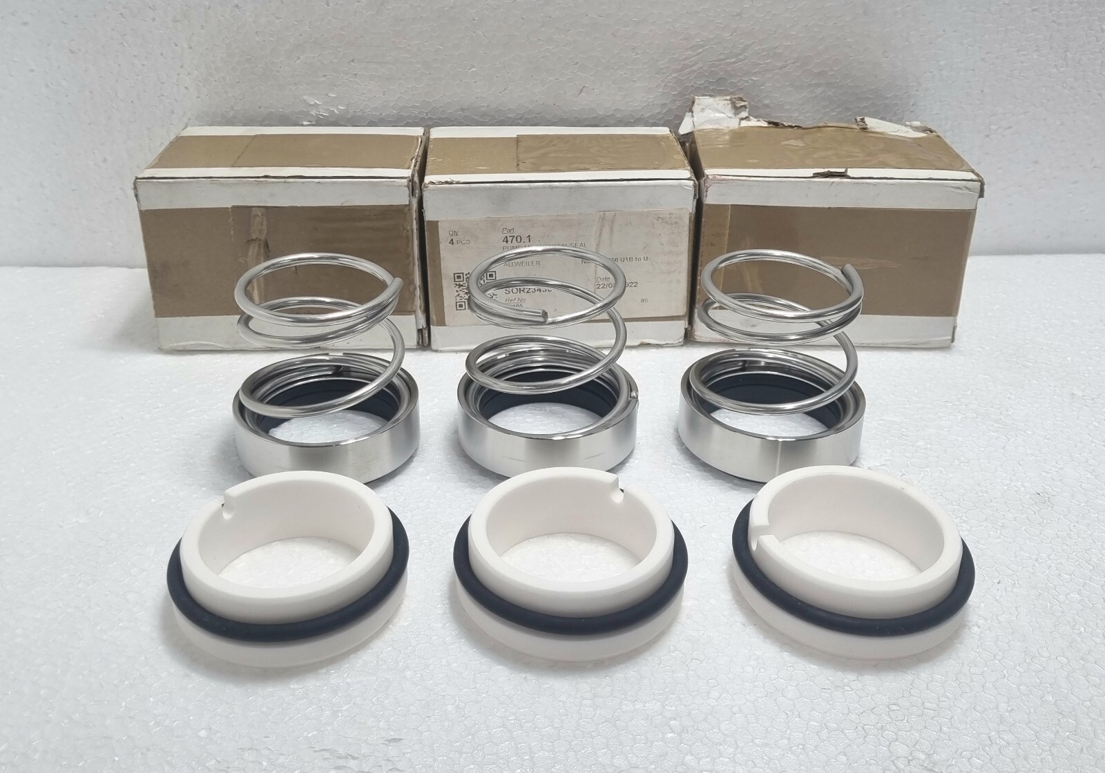 ミルミル Allweiler 470.1 Pump Mechanical Seal - Lot Of 3Qty | eBay
