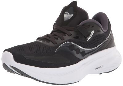 

Кроссовки Saucony Womens Guide 15, черные/белые, 5,5 B, средний размер США, Black/white