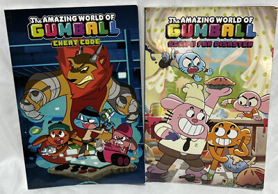 The Amazing World of Gumball Books Graphic Novel CHEAT CODE Recipe For Disaster