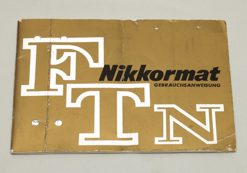 Nikon Nikkormat Ftn Bedienungsanleitung