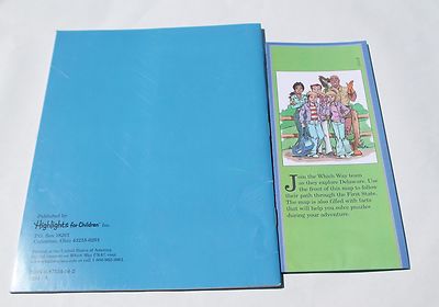 Highlights  Which Way USA? Delaware  Puzzle Book & Map States  Unused