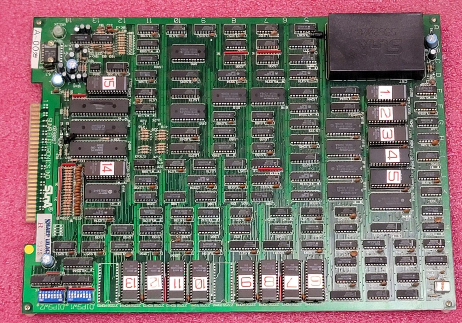 Rough Ranger JAMMA Arcade Game Circuit Board PCB by Exidy Rough Ranger JAMMA Arcade Game Circuit Board PCB by Exidy