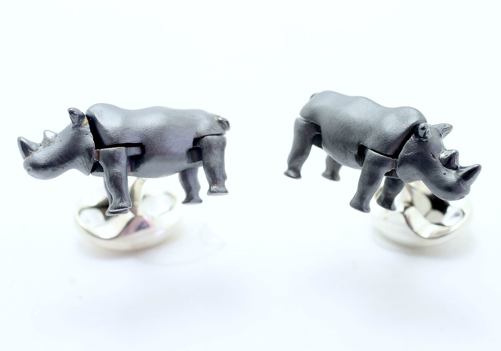 Gemelos Esmalte Diamante para hombres