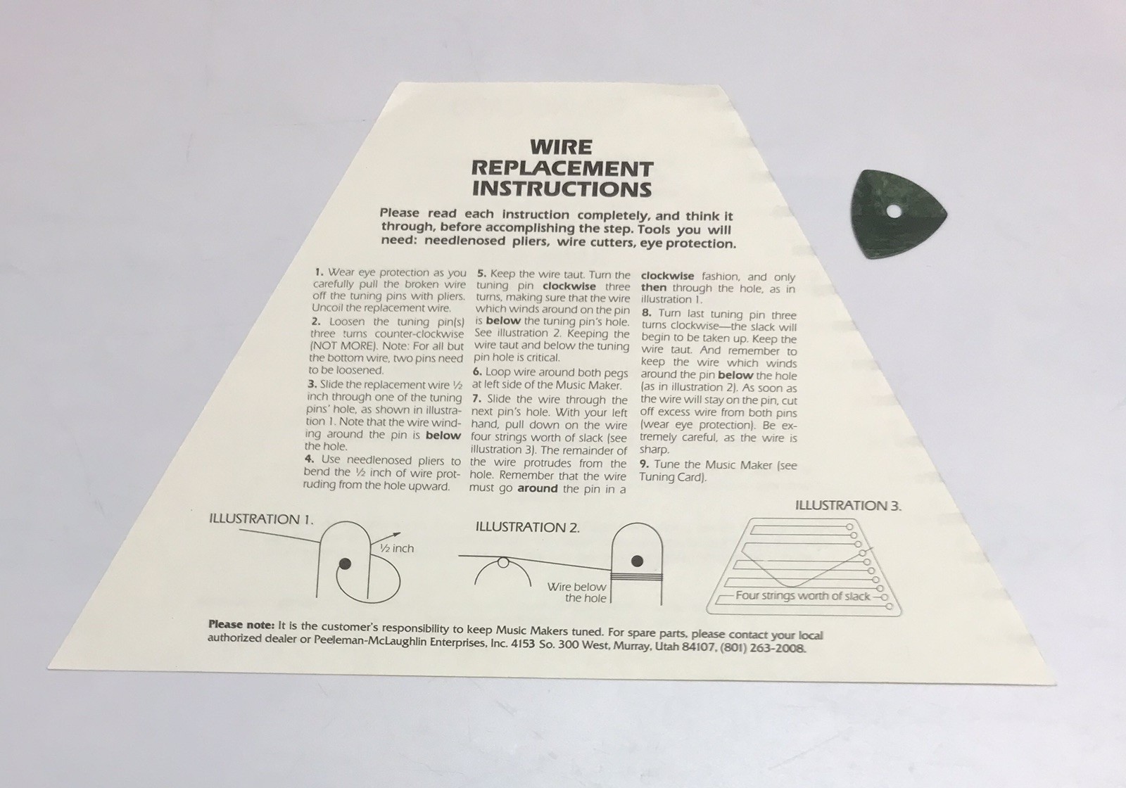 Nepenenoyka The Music Maker Lap Harp Dulcimer Musical Instrument With Music!