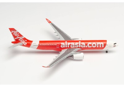 New! Herpa 533980 Thai Air Asia Airbus A330-900 reg. HS-XJA  1:500 diecast model