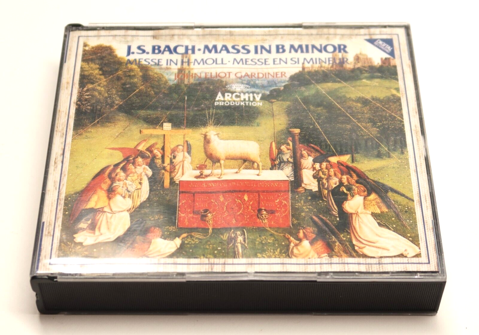 Johann Sebastian Bach - Mass in B Minor double 2 CD 1985 Johann Sebastian Bach - Mass in B Minor double 2 CD 1985