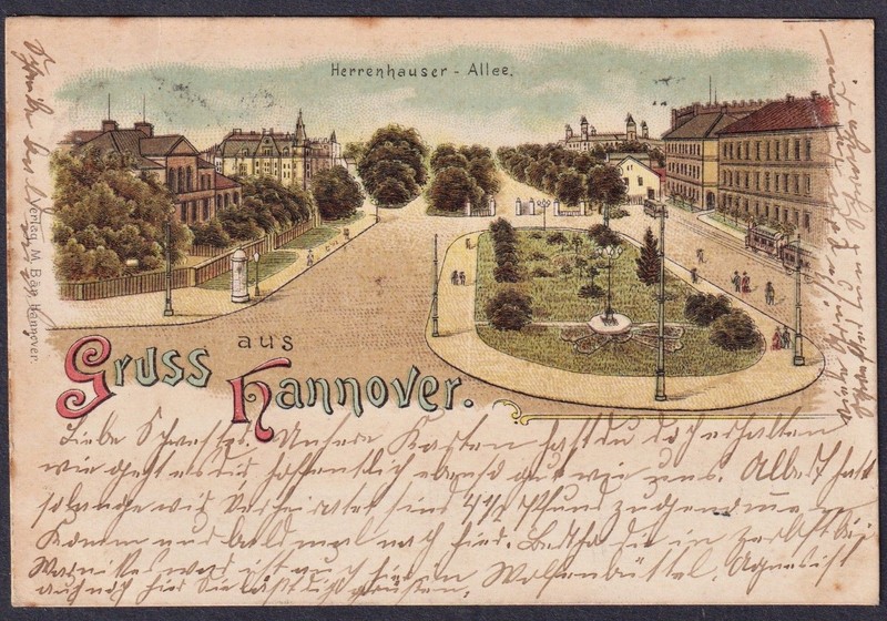 Hannover Salutation De La Carte Postale Ak 283787