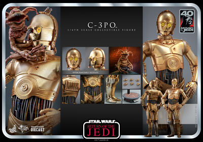 Hot Toys Star Wars C-3PO 1:6 Scale Figure Return Of The Jedi Droid MMS701-D56