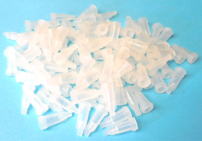 Kahnetics by Weller KDS1TC Clear Luer Lok Syring Tip Caps (2 Bags of 100)
