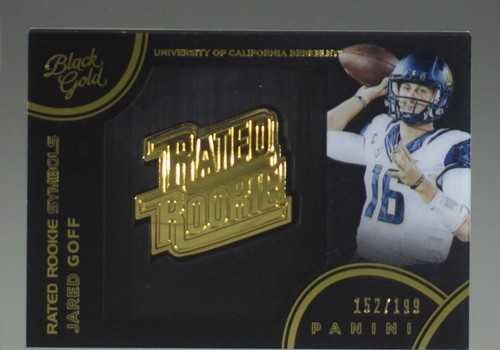 2016 Panini Black Gold Collegiate Jared Goff #29