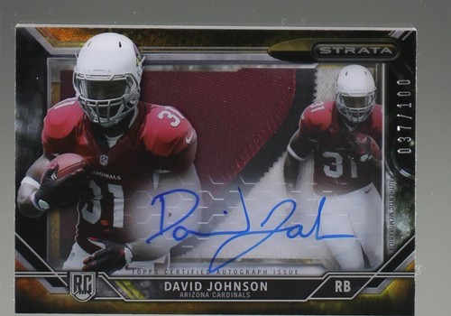 2015 Topps Strata David Johnson #SSAR-DJO