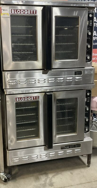 Used Blodgett Double Stack Convection Oven Nat Gas