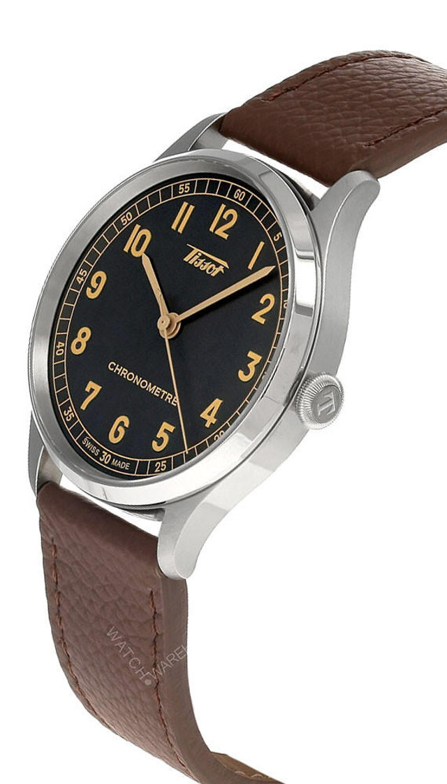 TISSOT ブラウンレザー腕時計　2068-20 TISSOT ブラウンレザー腕時計 2068-20 Amazon.co.jp: [ティソ