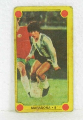 【未開封】コリンシアン マラドーナmaradona PROstarsXL DIEGO ARMANDO MARADONA 1980 ORIGINAL FOOTBALL SOCCER CARD N