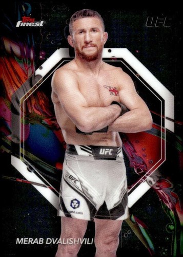 MERAB DVALISHVILI Black Refractor On Card Autograph 1/10
