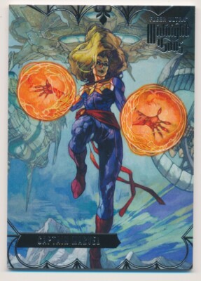 #16 CAPTAIN MARVEL 2023 Marvel Fleer Ultra Midnight Sons SIMONE BIANCHI