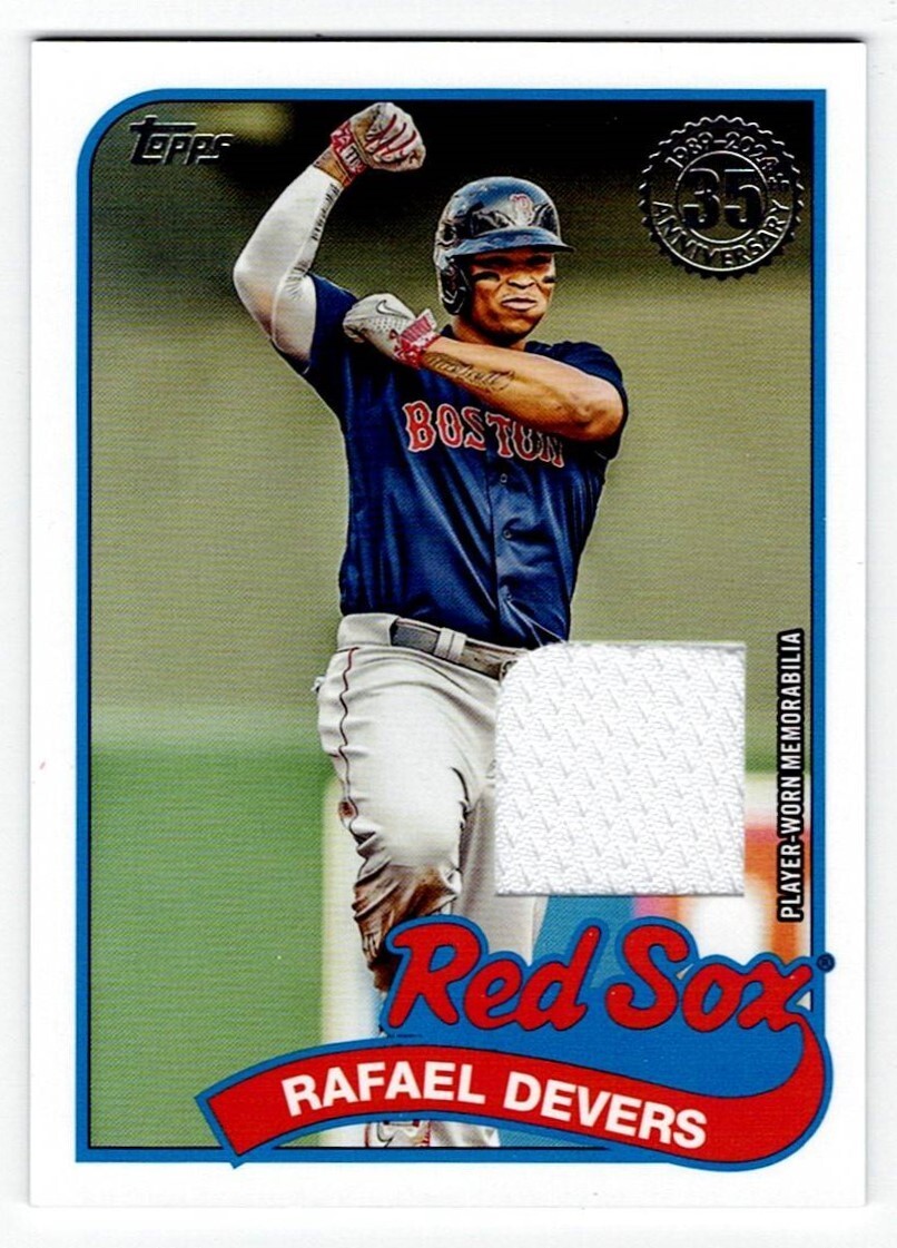 2024 Topps Series One '89 Topps Rafael Devers Game Used