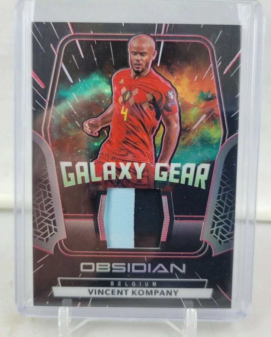 2020-21 Panini Obsidian Vincent Kompany Galaxy Gear 2-Color