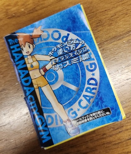 Hanada City Gym Booklet | Vintage Japanese Pokemon Theme