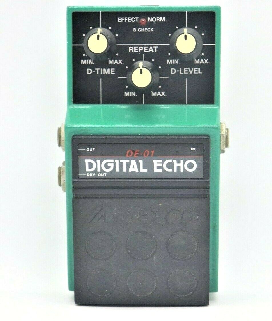 ギター Maxon DE-01 digtal echo MAXON DE-01 Digital Echo w/Original Box Made in Japan Delay