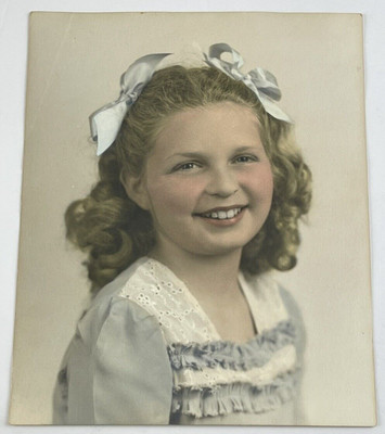 c1930 Glamor Glamour Smiling Young Beautiful Pretty Girl Photo Picture 8'' x 10''