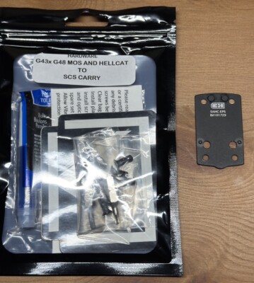 Springfield Hellcat OSP/RDP/PRO to the Holosun EPS/Carry Adaptor Plate 