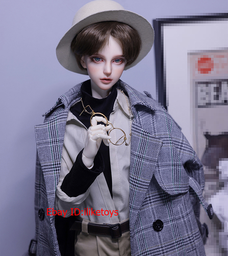 DH97 Gray BJD 1/3 ドール本体 ハンドメイド 紳士 英倫風 BJD Gray Gentleman British Style Boy Doll 1/3 Resin Ball