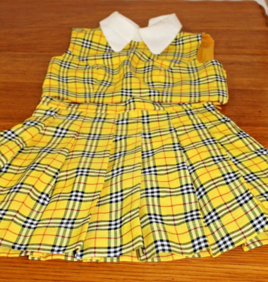 Clueless yellow cheap skirt