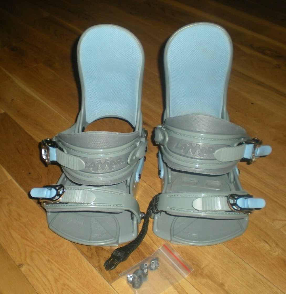 Lamar MX5 Snowboard Bindings Size Medium + hardware