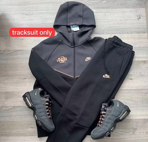 NIKE × Syna World★シナワールド TECH TRACKSUIT Central Cee Central Cee x Nike Tech Fleece Tracksuit - Black, Anthracite