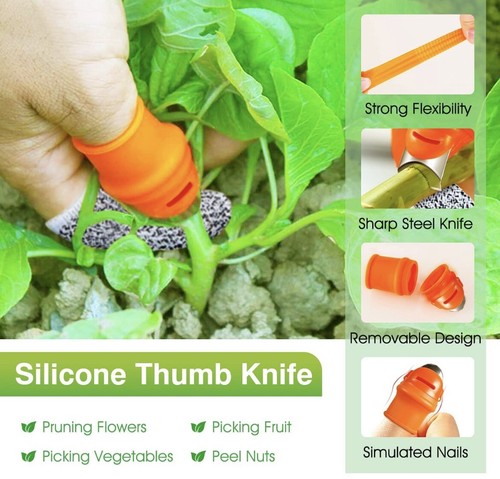 Garden Tool Set, 5 PCS Heavy Duty Gardening Tools 