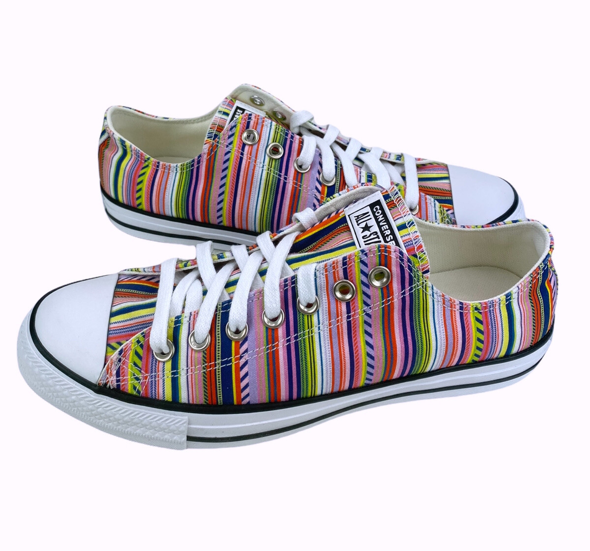

НОВИНКА Converse Chuck Taylor All Star Ox Разноцветные белые кроссовки Мужские кроссовки 10.5, Multicolor, Converse All-Star OX