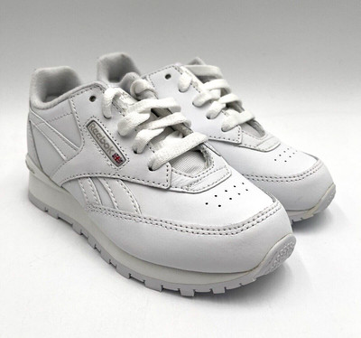 NEW Reebok CL CONQUEST CLIP Unisex Kids Athletic Shoe White Size 11.5 71-155045