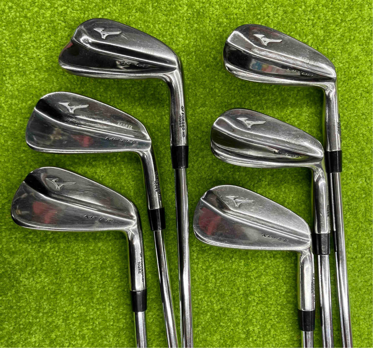 Mizuno Pro 520 5I〜PW（DG120 S200） Mizuno Pro 520 Iron Set 5-Pw Stiff Flex Project X Steel
