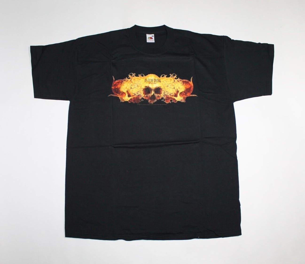 2004 Y2K As I Lay Dying Shirt Frail Words Collapse Thrash Metal