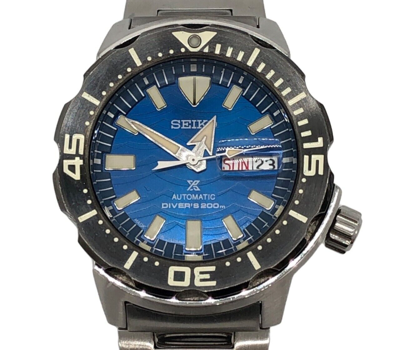 上質で快適 Save Scuba Diver SBDY045 PROSPEX SEIKO the Stainless Ocean 時計