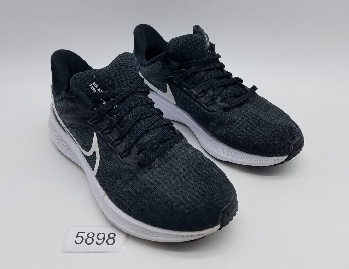 Nike Air Zoom Pegasus 39 Women's Size 7 Running Shoes Black