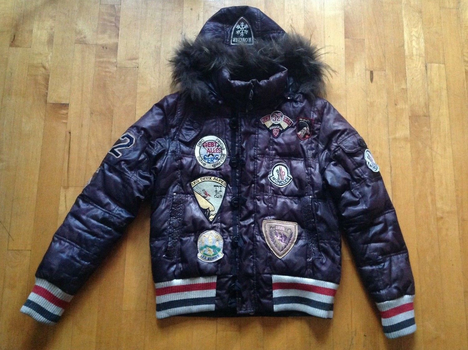 Moncler Men's Varsity Bomber Puffer Coat Size 2/M | eBay Moncler Men's Varsity Bomber Puffer Coat Size 2/M | eBay