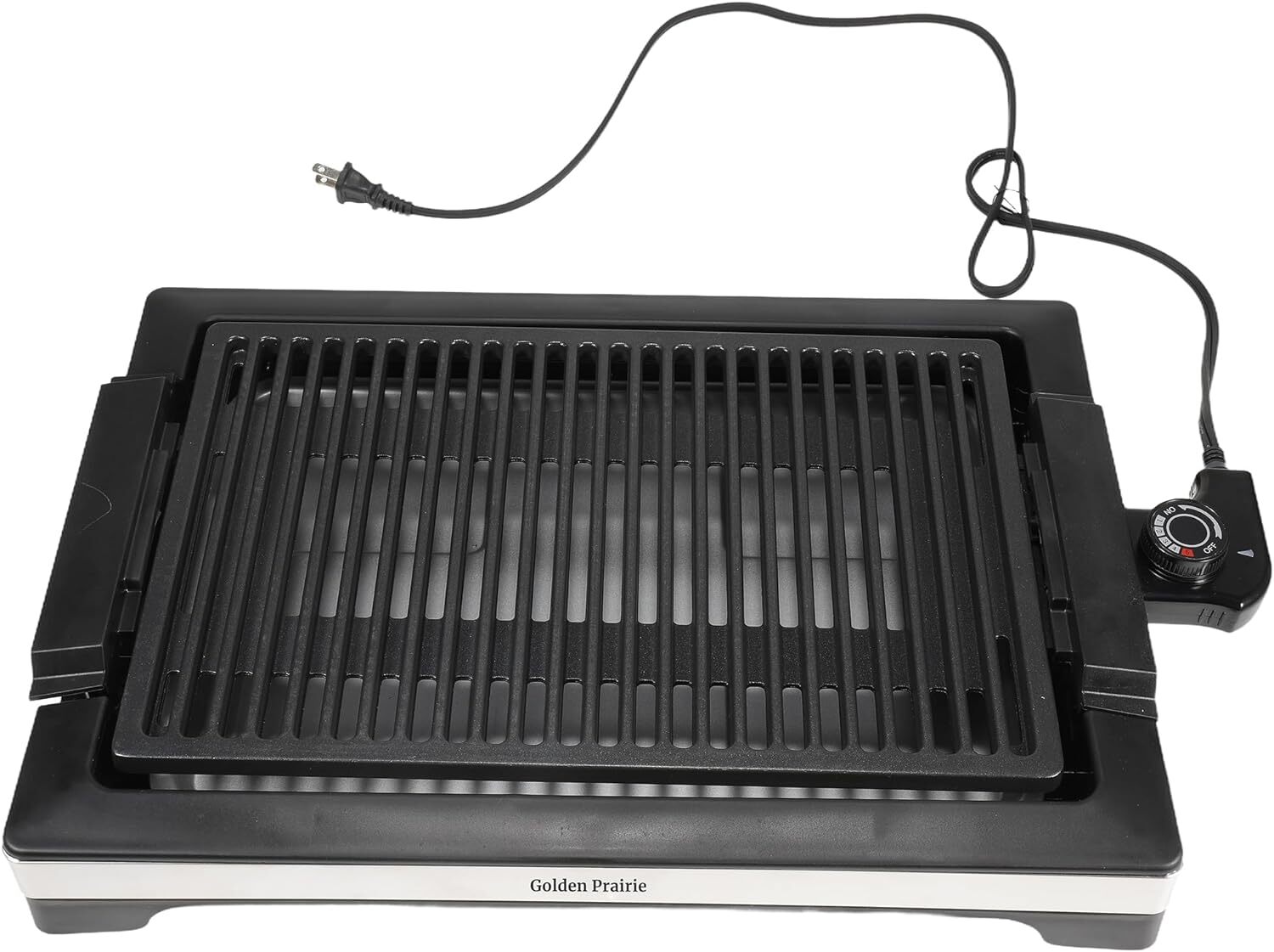 Electric BBQ Grill 1600W Compact Design Quick Heating Even Cooking for Indoor