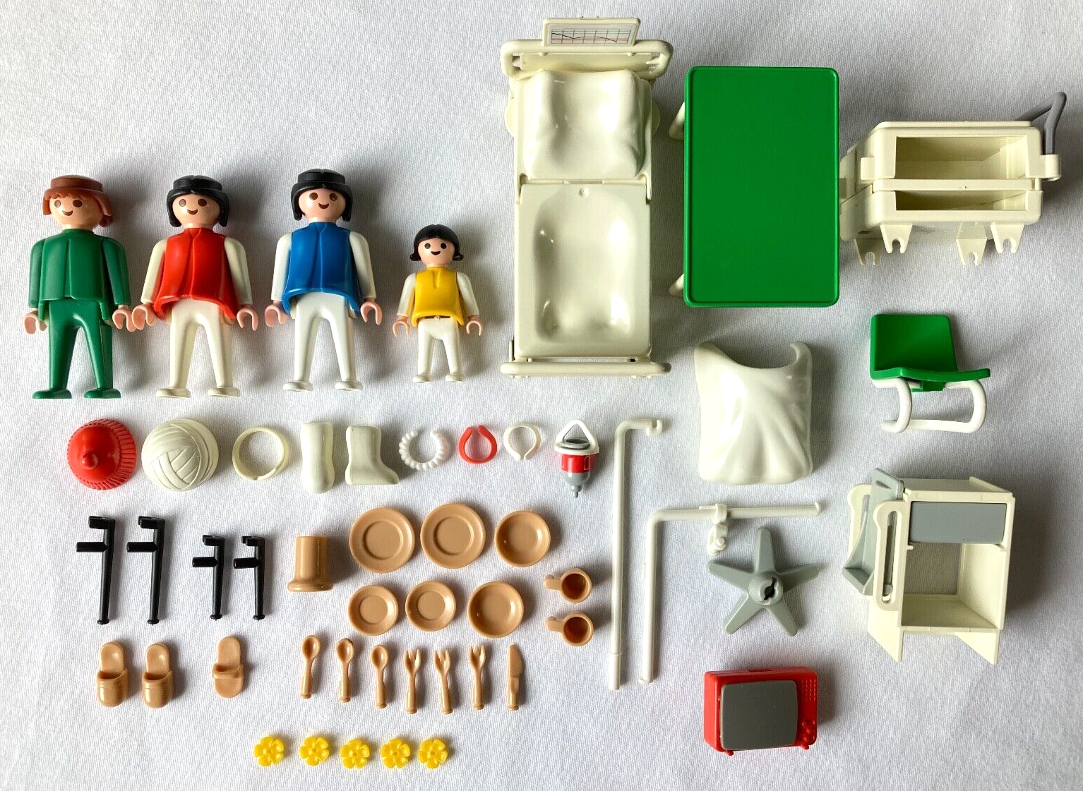 Vintage Playmobil - Recovery Room 3495 - 80s Toy - Hospital
